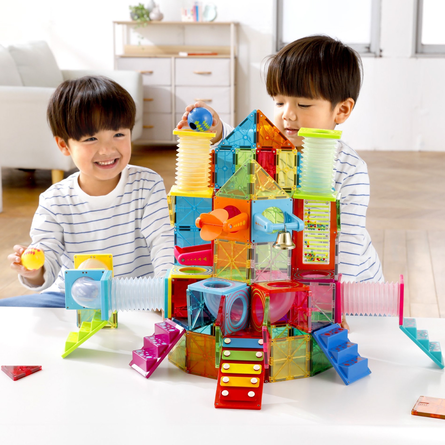 ピタゴラス知育いっぱい!ボールコースタースーパーDX | おもちゃ