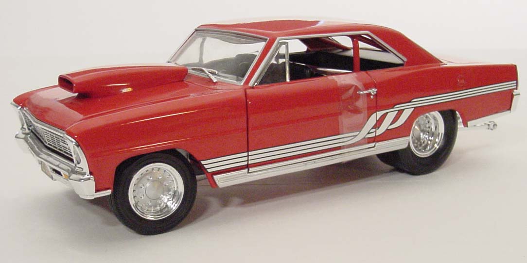 1966 Chevrolet Pro Street Nova Details - Diecast cars, diecast