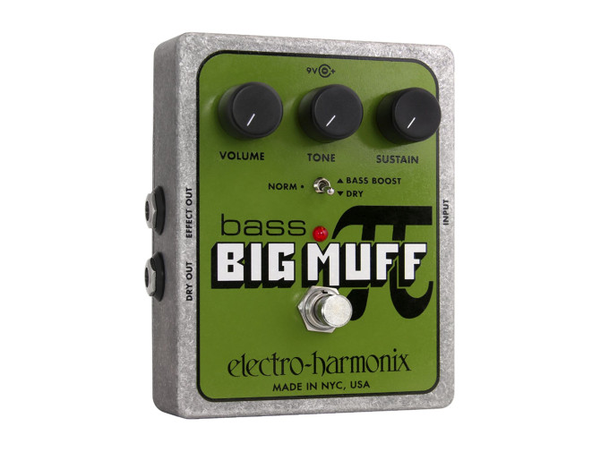 EHX Bass Big Muff Pi Distortion / Fuzz Pedal - Perfect Circuit