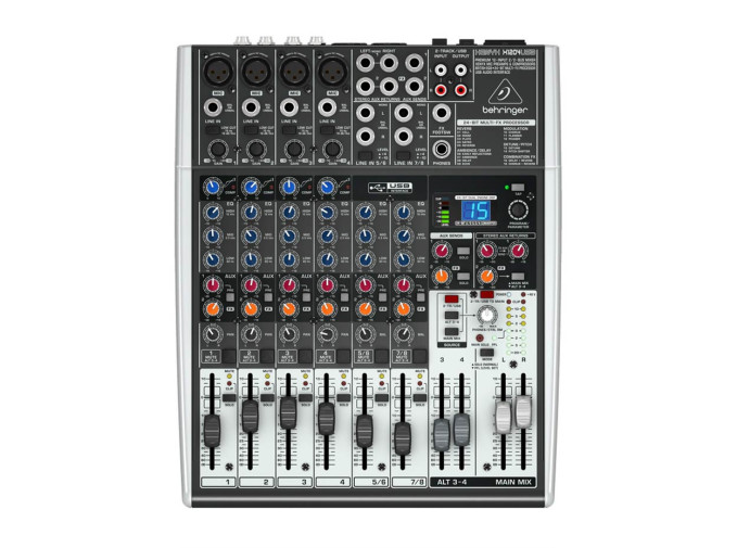 Behringer Xenyx X1204USB 8 Channel Mixer + Interface - Perfect Circuit