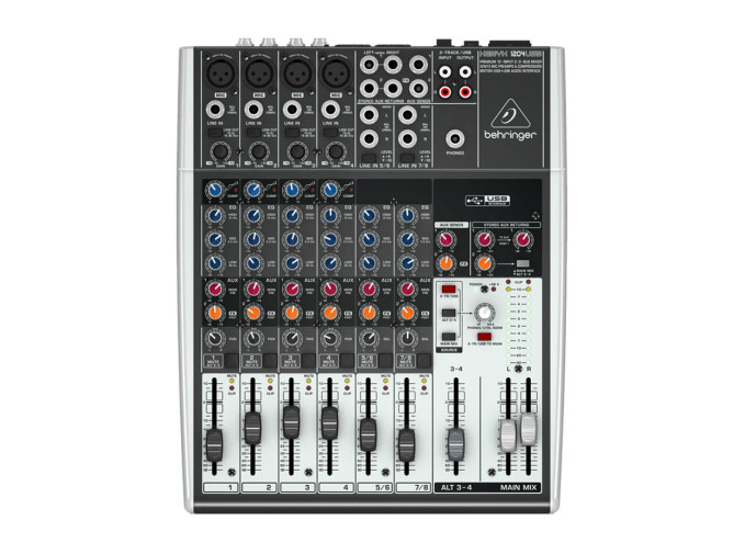 Behringer Xenyx 1204USB 8 Channel MIXER with USB - Perfect Circuit