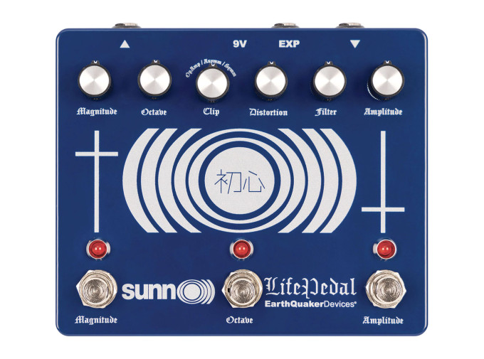 EarthQuaker Devices Life Pedal V3 Sapphire Blue - Perfect Circuit