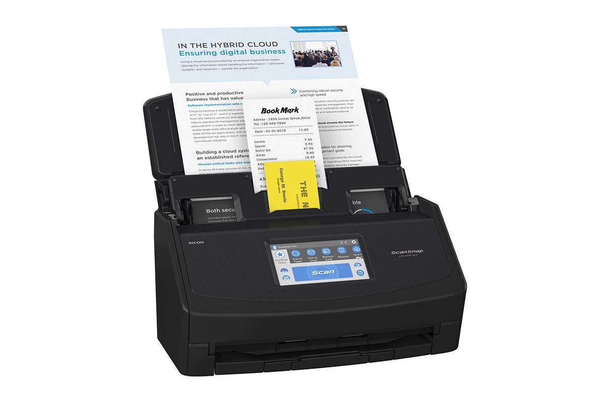 ScanSnap iX1600 - RICOH Image Scanner