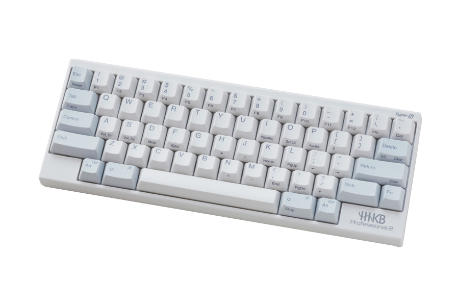 HHKB Professional2 Type-S 白（英語配列） 特製キーボードルーフ付