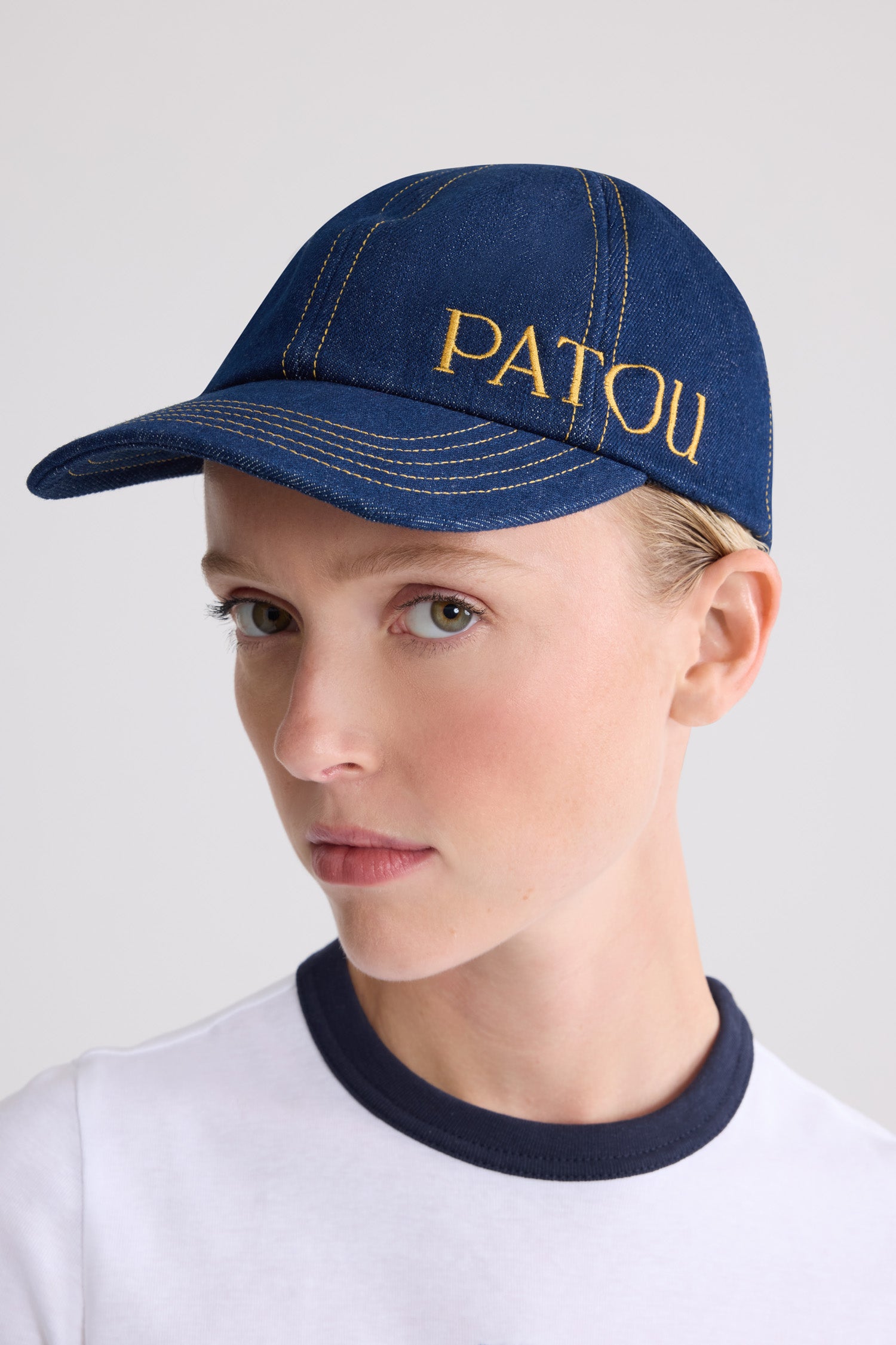 Patou | オーガニックコットンデニム製 パトゥ キャップ