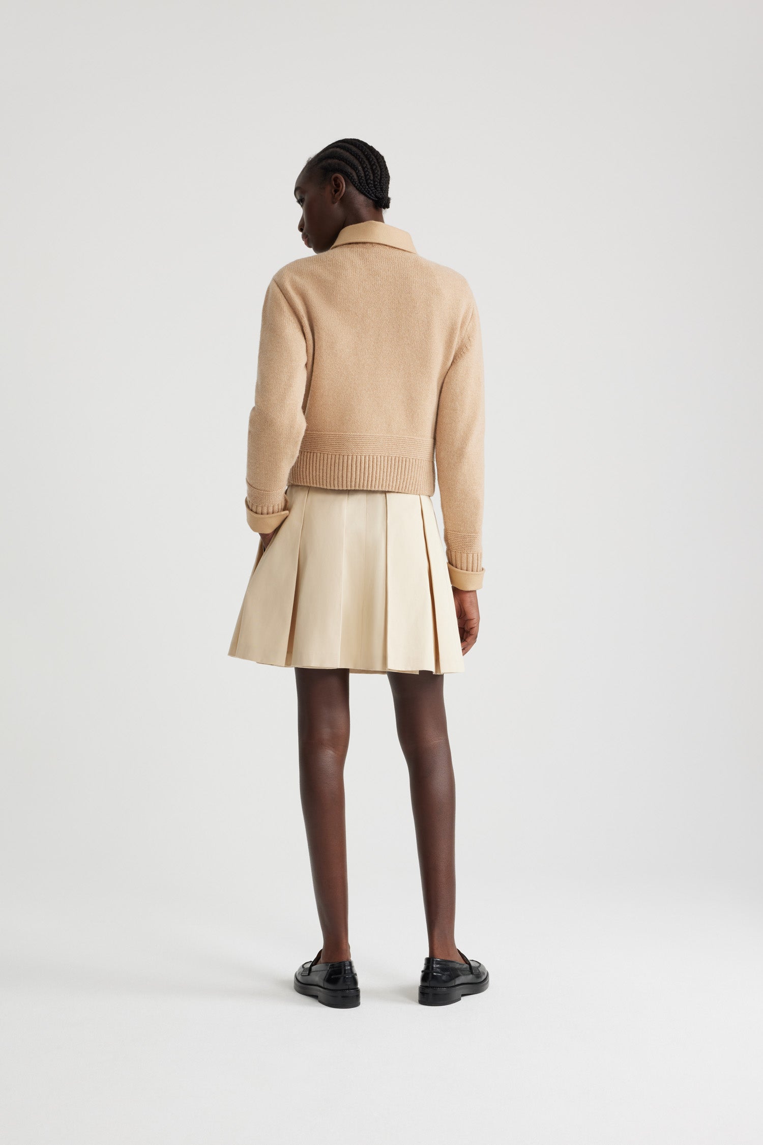 Patou | サステナブルウール＆カシミア パトゥ インターシャ セーター