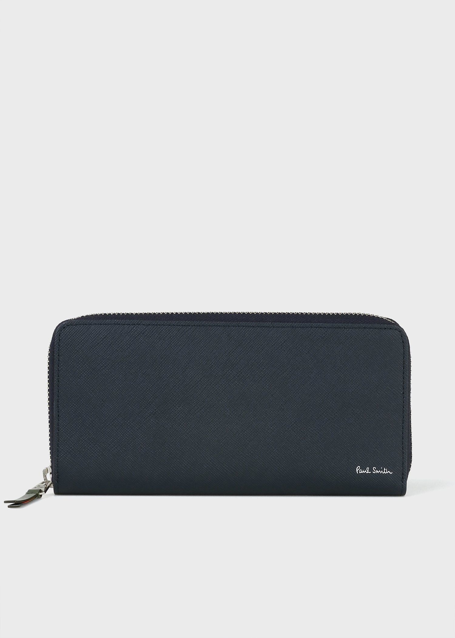 ブライトストライププラー 長財布（ライトブルー） ｜ポール・スミス