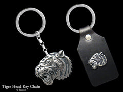 tiger-head-keychain-keyfob-