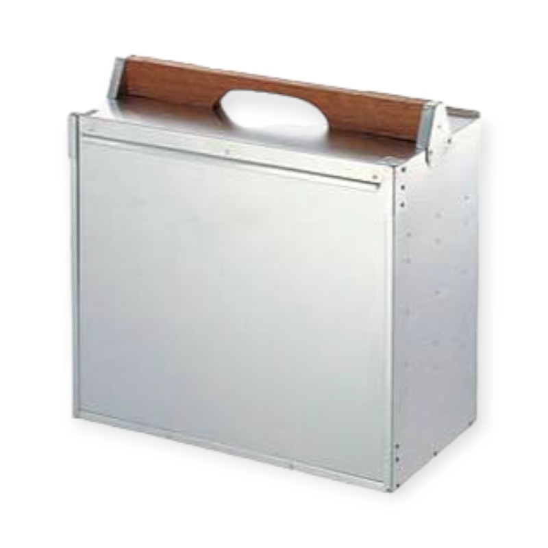 飲食店備品 アルミ出前箱 横型 3段 | テイクアウト容器の通販サイト