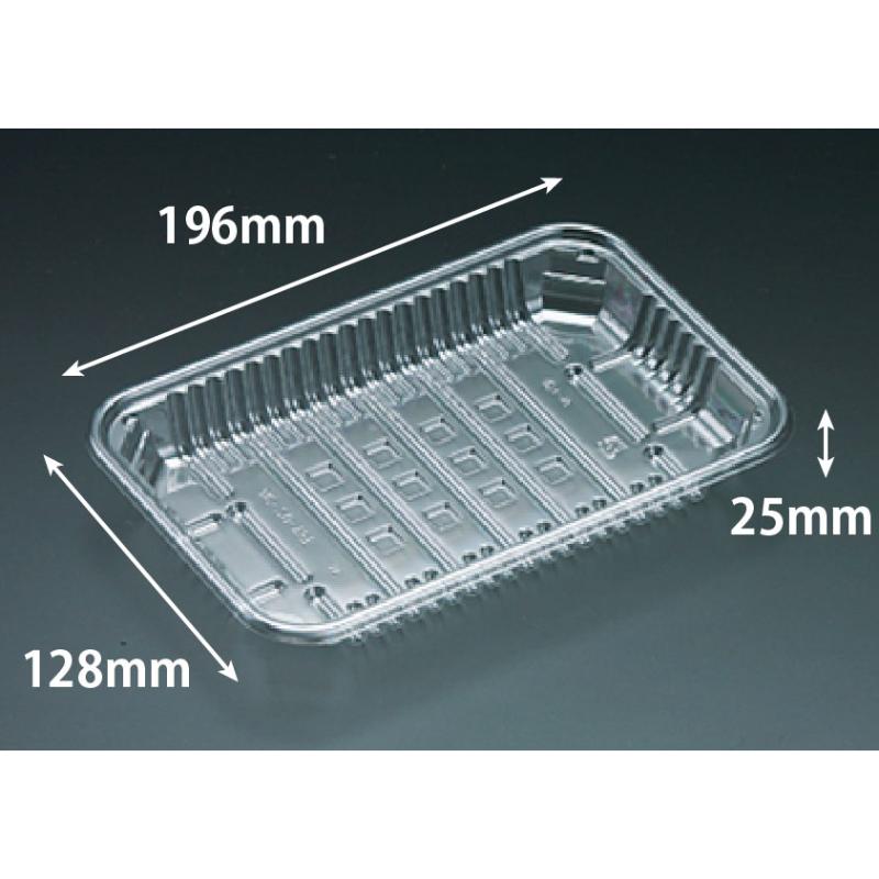 透明トレー バイオPET AC-20-10T リスパック | テイクアウト容器の通販