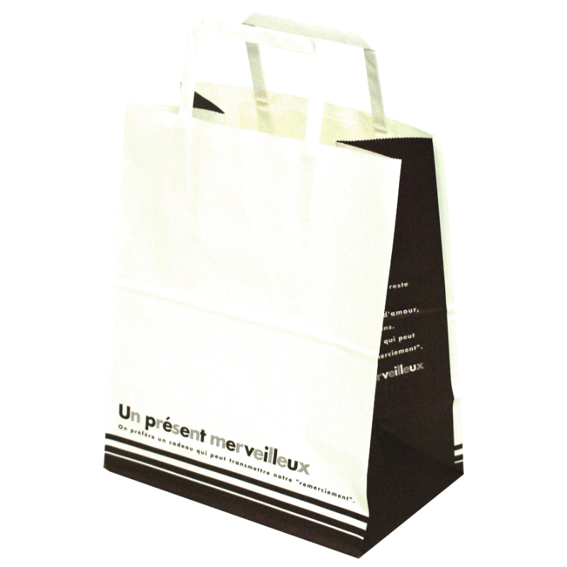 紙手提袋 STカラーズ グレージュ パックタケヤマ | テイクアウト容器の