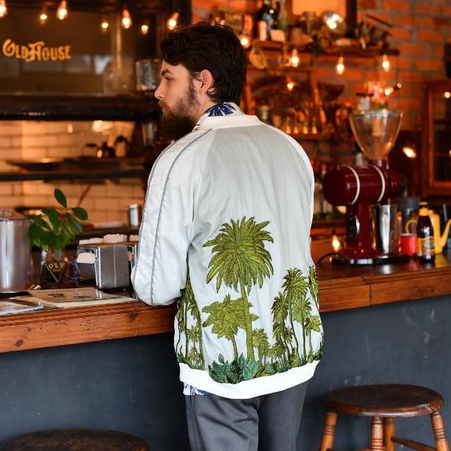 PAIKAJI】メンズ スカジャン/Men's Sukajan (souvenir jacket)
