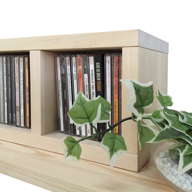 オープンCD・DVDラック ペイント工房