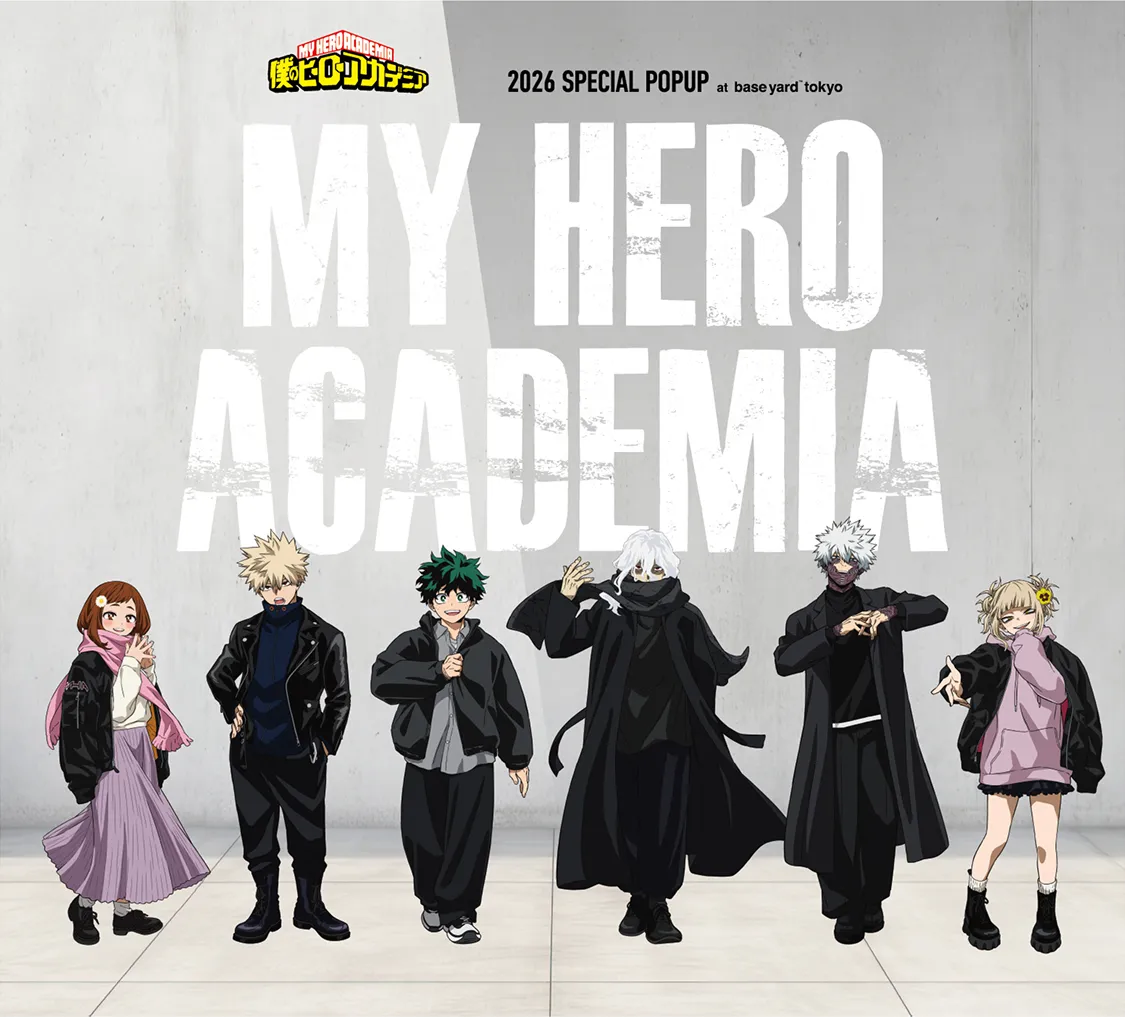 アニメ『僕のヒーローアカデミア』 2026 SPECIAL POPUP at baseyard
