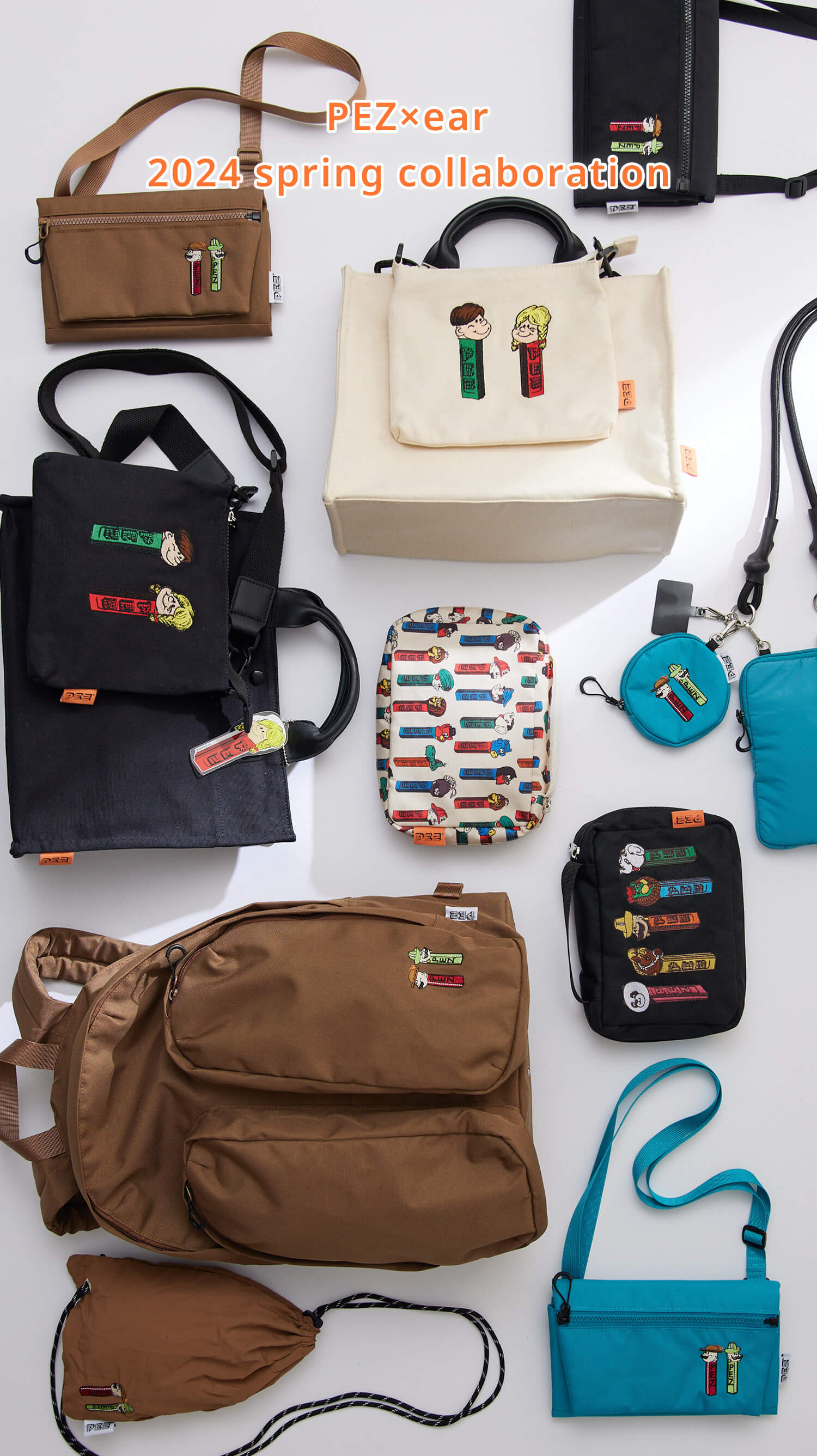 PEZ】×【ear】コラボアイテム｜earPAPILLONNER (イアパピヨネ)｜パル