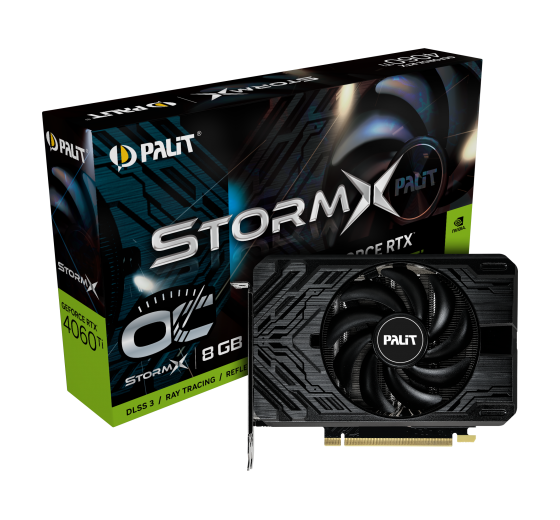 Palit Products - GeForce RTX™ 4060 Ti StormX OC 8GB ::