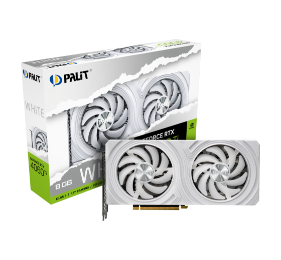 Palit Products - GeForce RTX™ 4060 Ti White 8GB ::