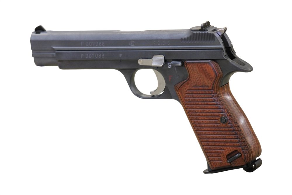 Wood Grip | Marushin Kogyo SIG P210-6 | Brown [AWG-1466] | PANDORA