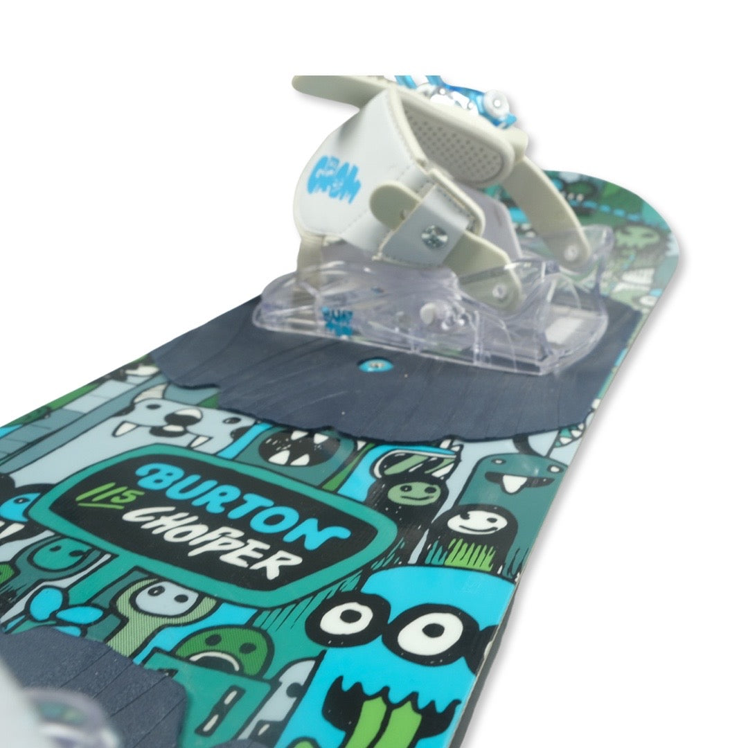 Burton 2020 Chopper 115cm Snowboard w/ Grom Bindings – Pando Refitters