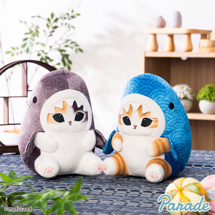 mofusand サメにゃん～和～ BIGぬいぐるみ | 商品紹介 | 株式会社