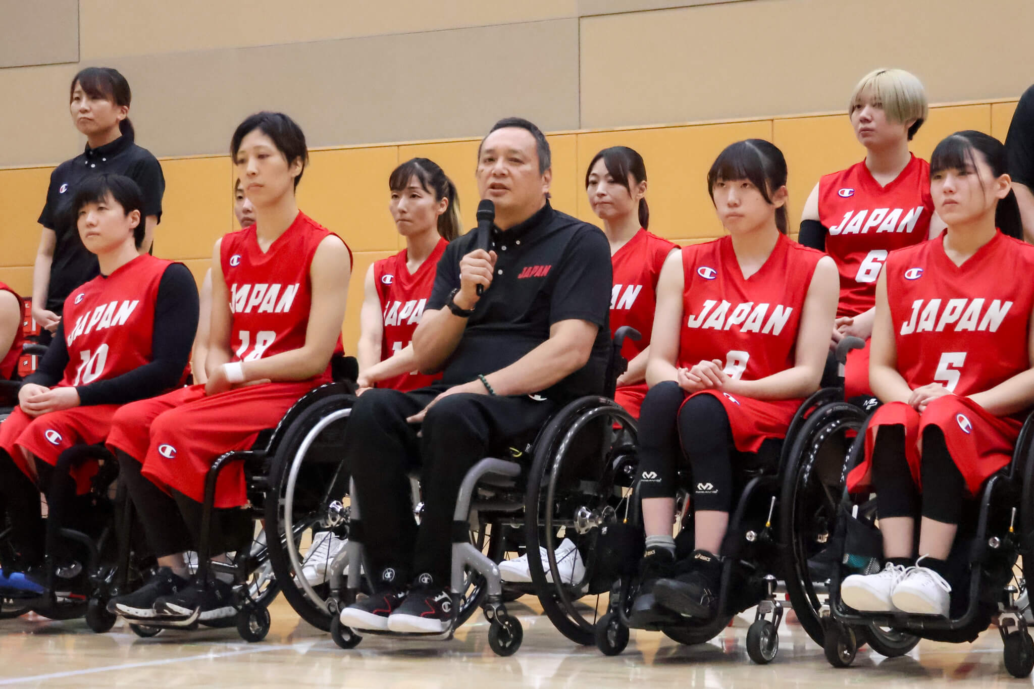 いざ、パリへ！車いすバスケ女子日本代表壮行会。「心を込めて、心を