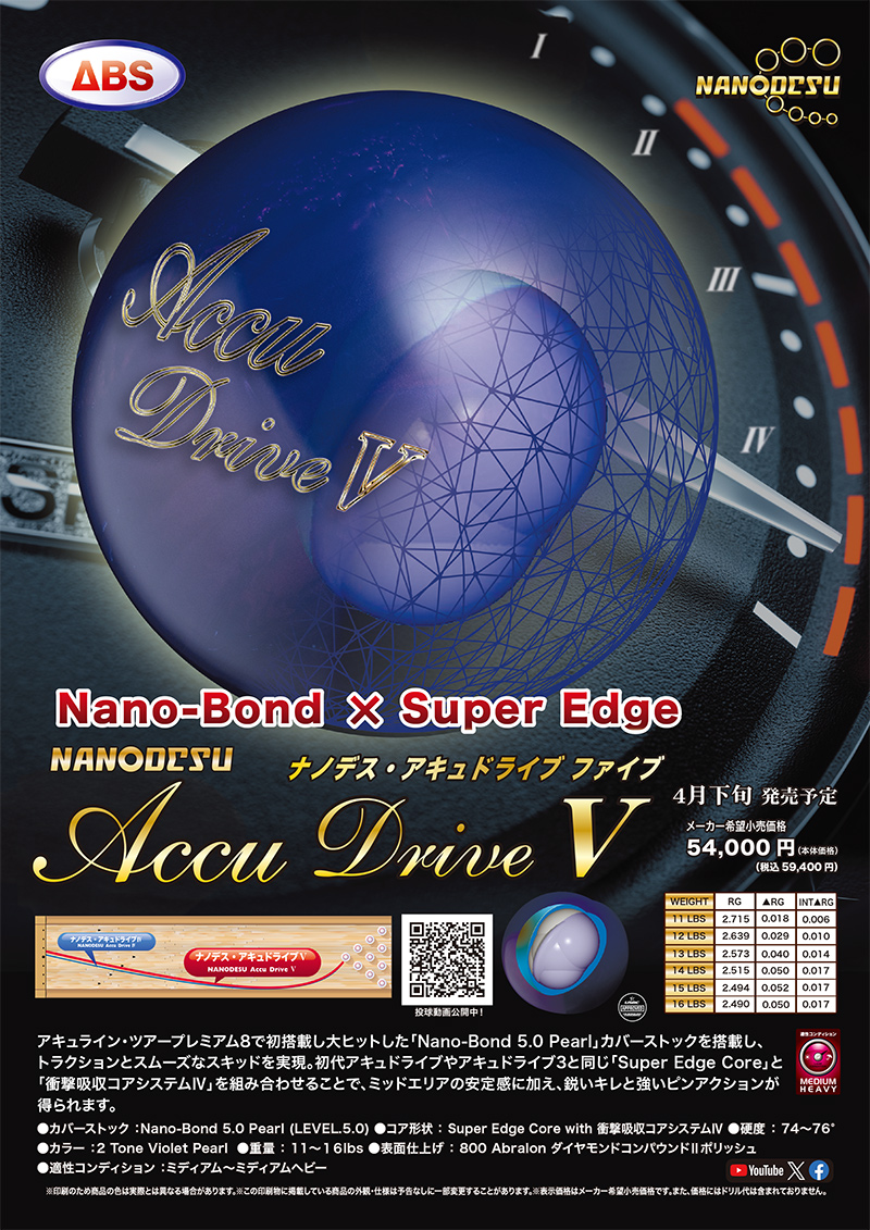 ABS ナノデスアキュドライブ5 (PARKLANES PRO SHOP)