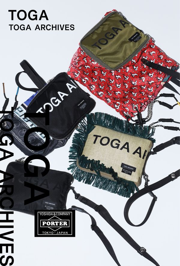 TOGA(トーガ)×PORTER(ポーター)コラボバッグ第3弾・3月24日(水)発売！