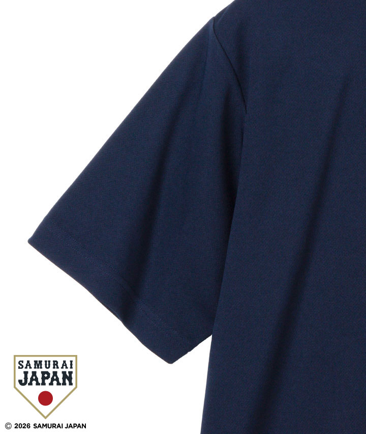侍ジャパン】メッシュTシャツ(Mサイズ ネービー): メンズ｜パシオス