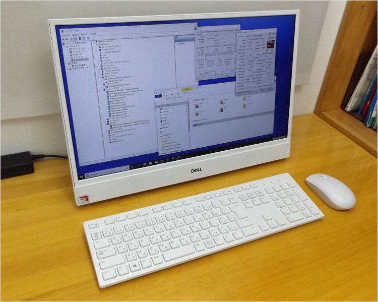 AMD A9-9425搭載！DELL Inspiron 22 3000 フレームレスデスクトップ