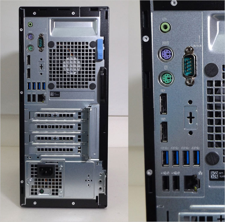 Core i5-9500搭載時の、Optiplex 7070 タワー レビュー