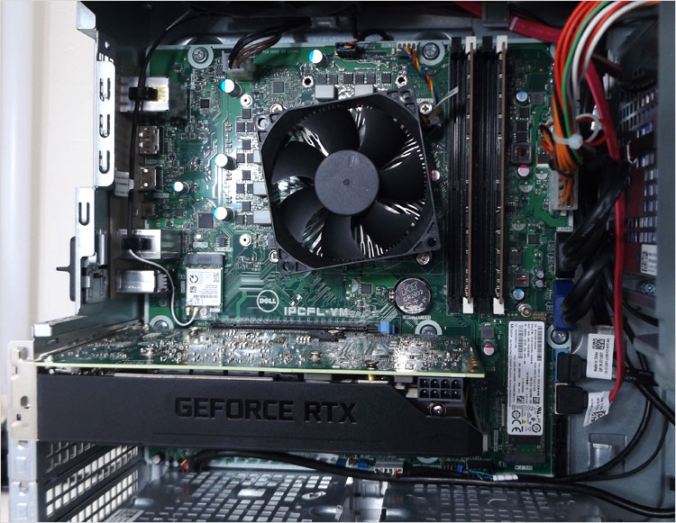 Core i7-9700（互換搭載） + GeForce RTX 2060構成 DELL XPSタワー