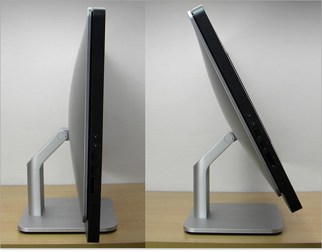 液晶画面の角度調整（スタンドの調整機能）【チルト機能、スイベル機能