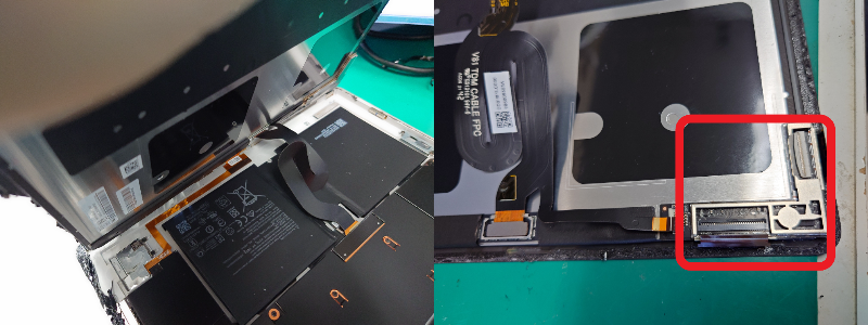 Microsoft Surface Go 2 落下に伴う液晶破損 | 【PC Fixs】パソコン