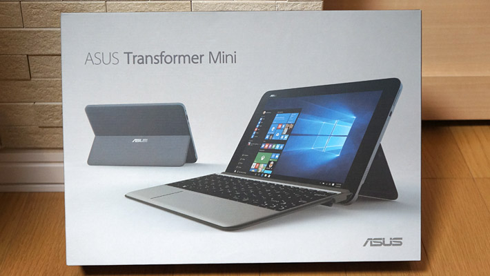 870gの軽量モバイルノート「ASUS TransBook mini H103HAF」レビュー