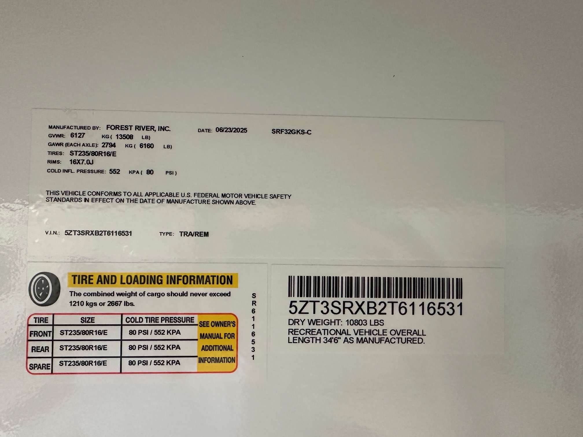 2026 Sabre 32GKS Fifth Wheel - PKB RVs LLC and Wholesale Camper Parts