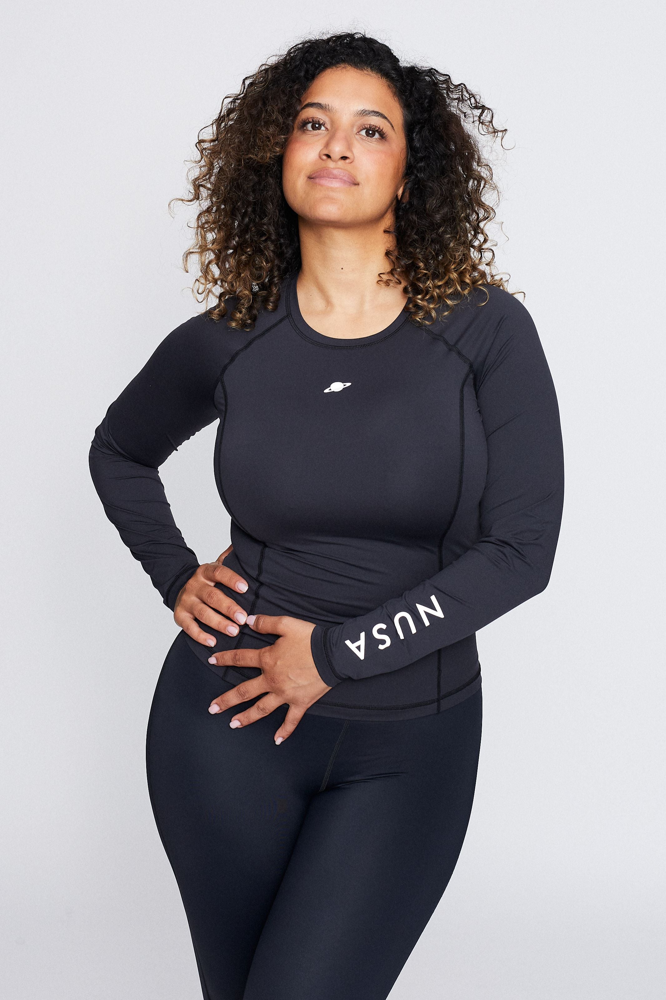 Women's Speed1 Long Sleeve - Black - Planet Nusa