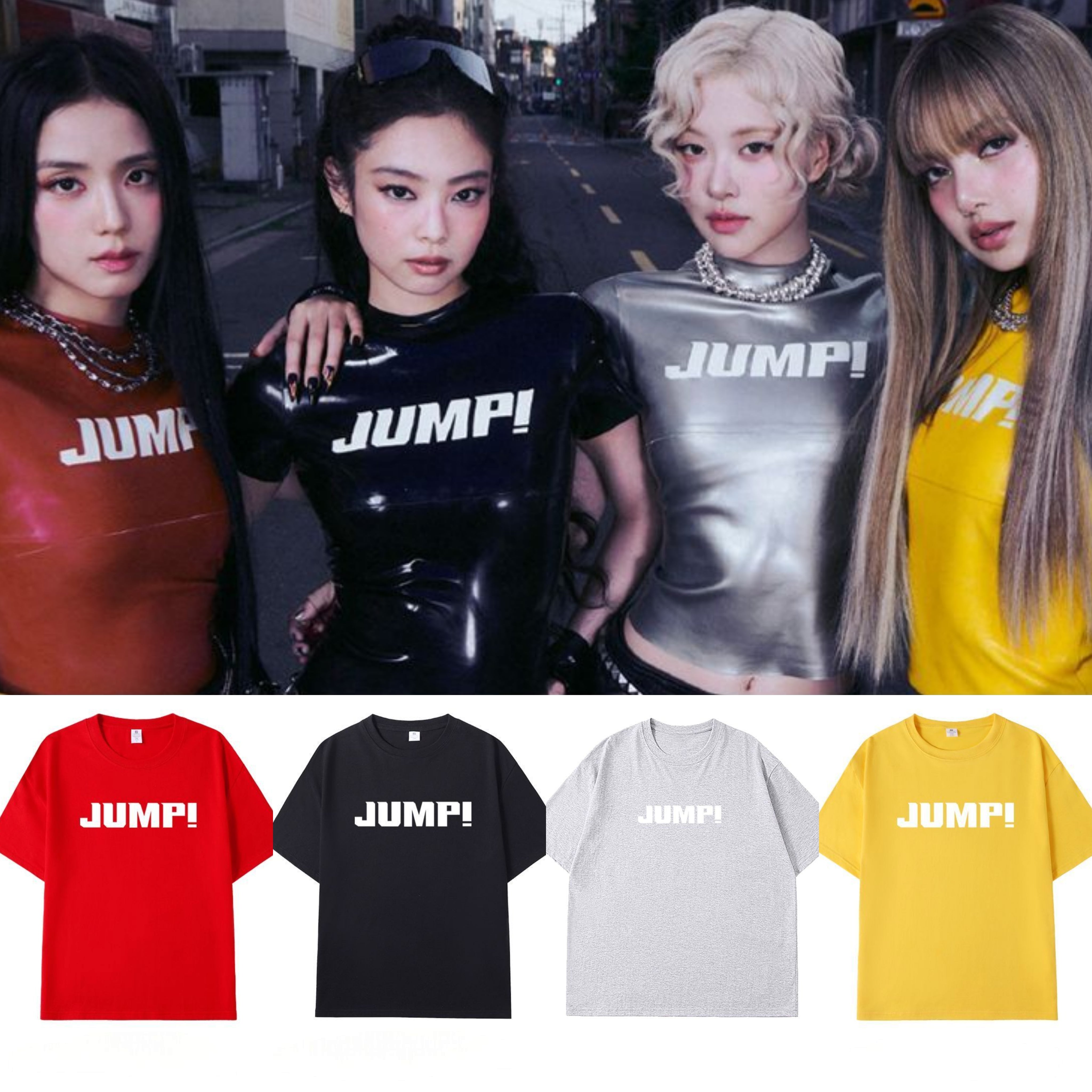 BLACKPINK DEADLINE JUMP T-SHIRTS 100% COTTON – PLANET STORE
