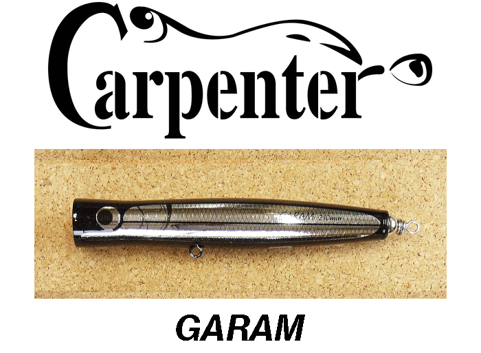PLAT/carpenter garam 100g 210mm md black-Fishing Tackle Store-en