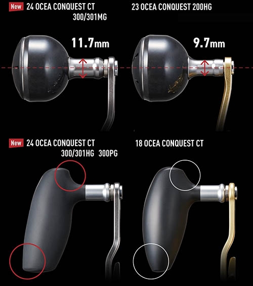 PLAT/shimano ocea conquest ct 300pg right-Fishing Tackle Store-en