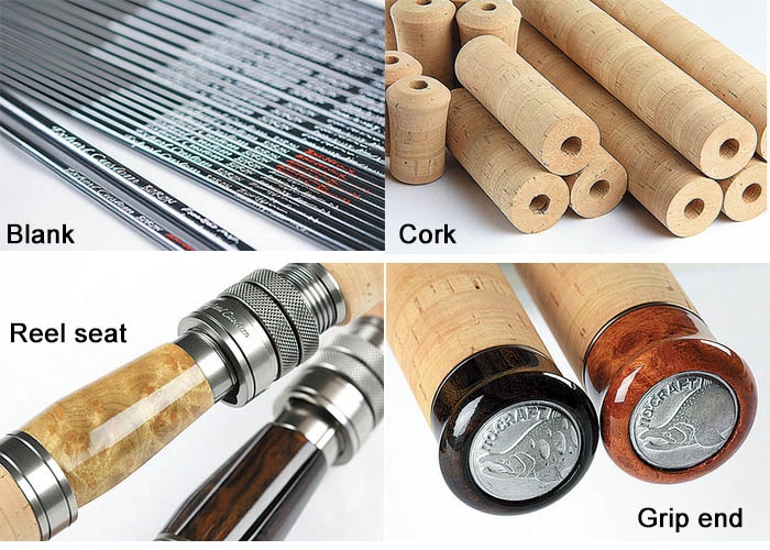 PLAT/ito craft expert custom exc 510 ulx boron ziricote reel seat