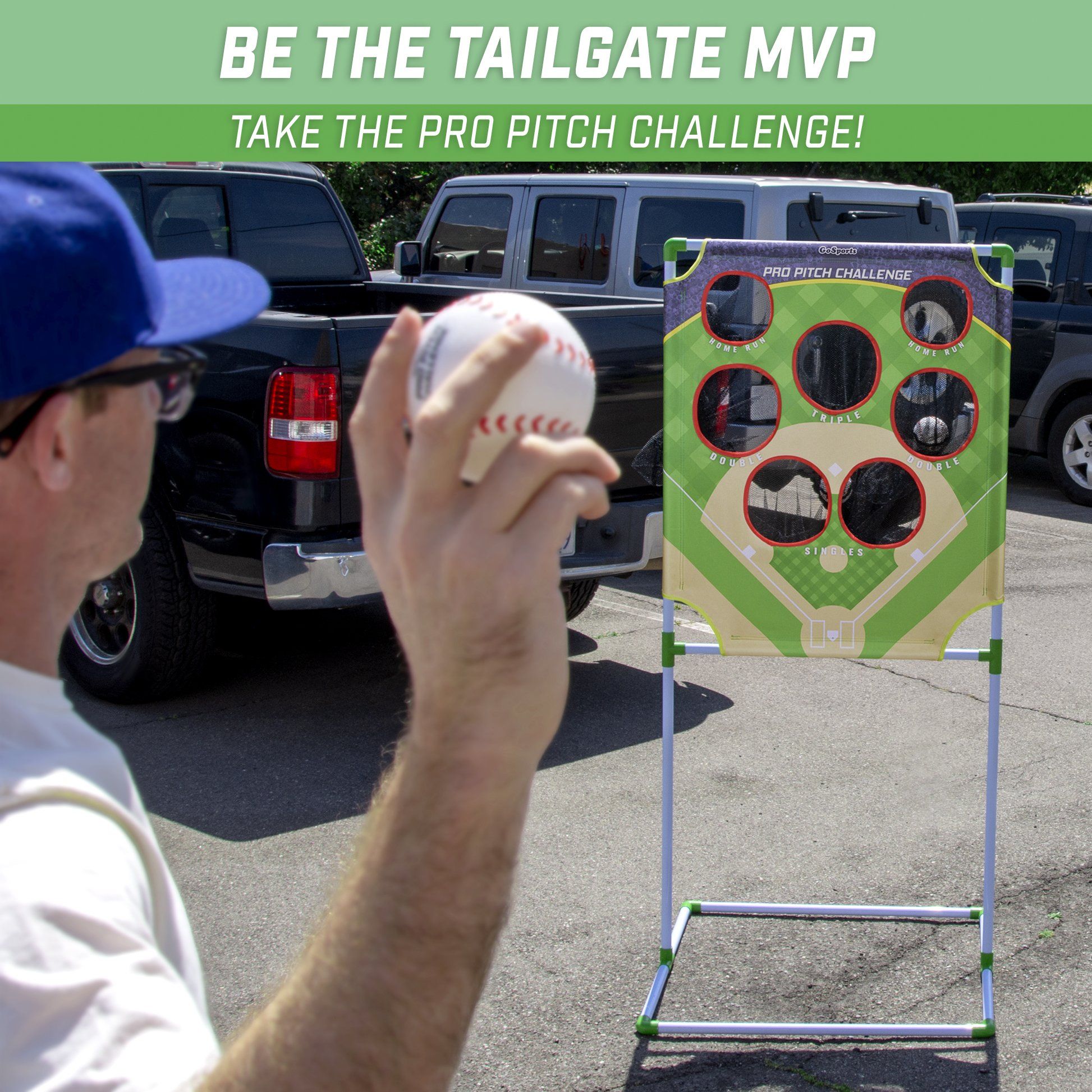 GoSports Pro Pitch Challenge Baseball Game Set – PlayGoSports.com