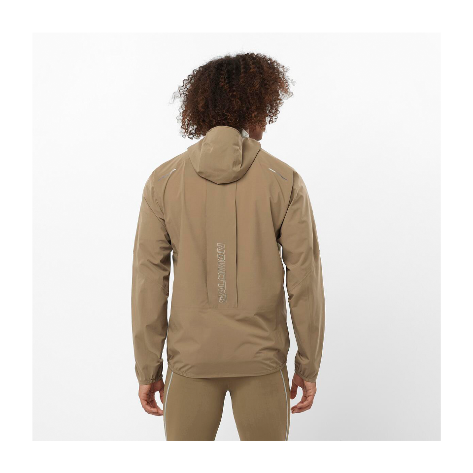 Salomon Men's Bonatti Trail Jacket Shitake - Play Stores Inc