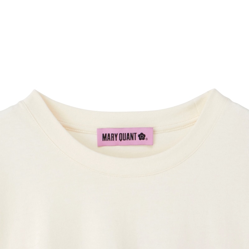 MARY QUANT マリークワント Tシャツ ビッグサイズ バニラホワイト
