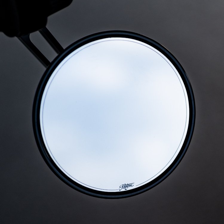 モートーン バーエンドミラー TRILINE 80mm 1個 T100/T120 (16-25