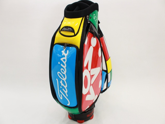 2017 Window Pane Multi Color Staff Bag スコッティキャメロン(SCOTTY