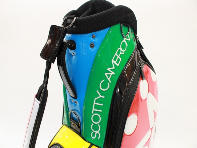 2017 Window Pane Multi Color Staff Bag スコッティキャメロン(SCOTTY