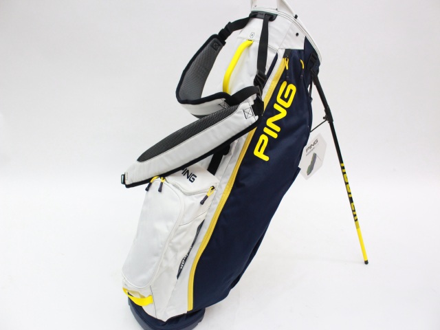 Hoofer Lite Carry Bag 2020 Navy/White/Yellow ピン(PING) キャディ