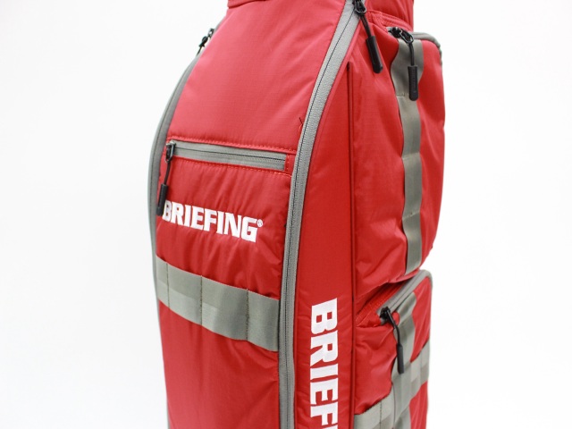BRIEFING ブリーフィング キャディバッグ CR-6 軽量 赤 BRIEFING