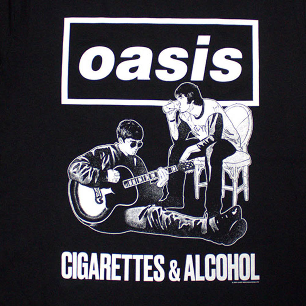 OASIS オアシス (結成 35周年 ) - Cigarettes & Alcohol Illustration