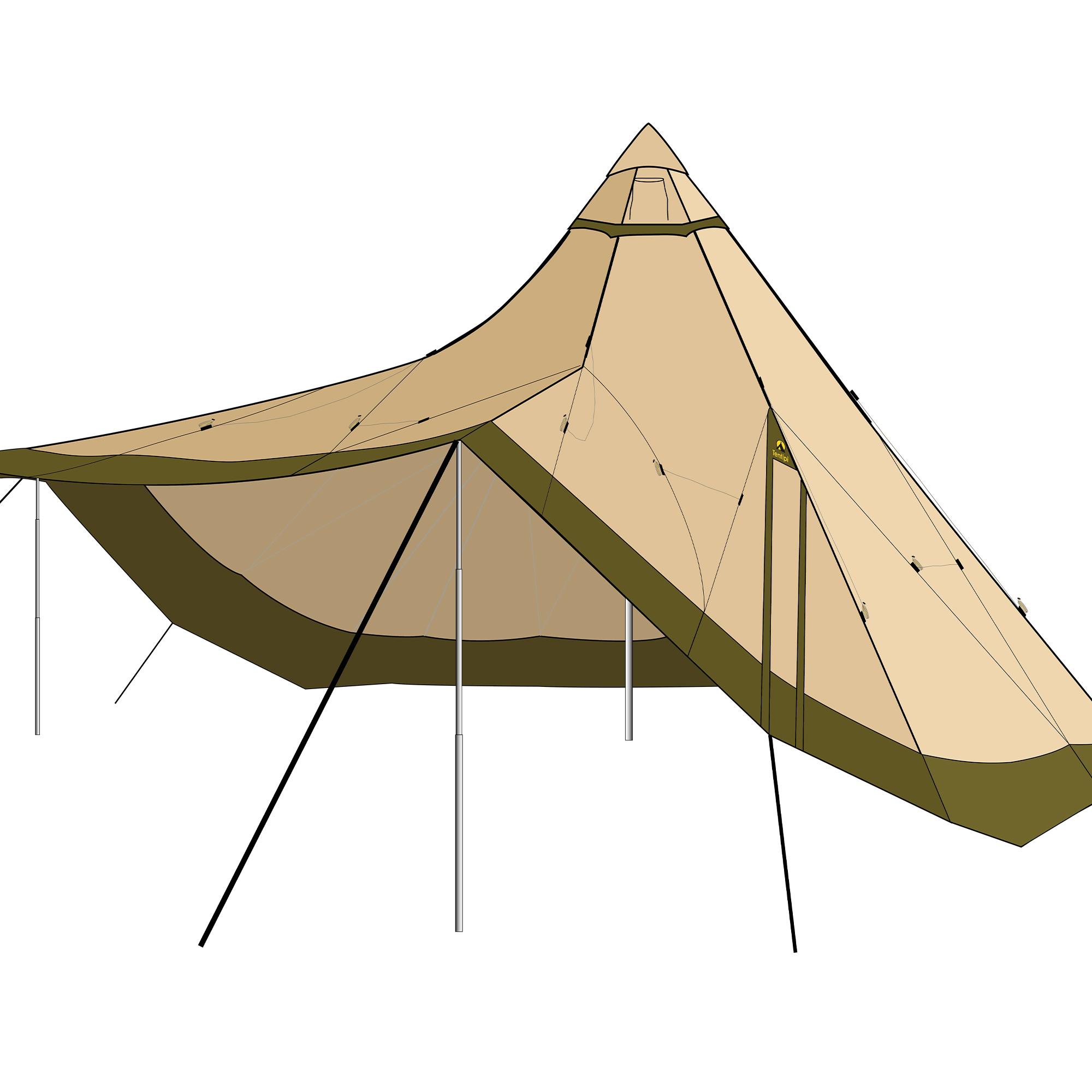 テンティピ サファイアフレックス - Tentipi Tents